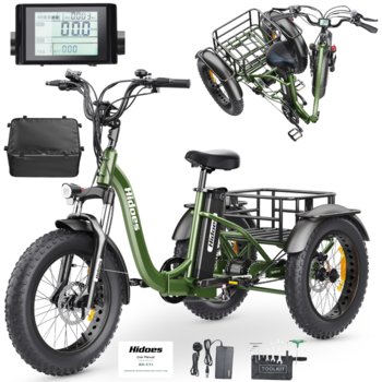 Elektryczny Rower Trójkołowiec Hidoes Pojazd elektryczny 750W 48V 20Ah - IENYRID