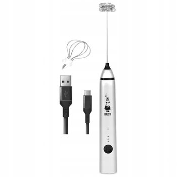 Elektryczny spieniacz do mleka Bialetti Whipper Pro srebrny 2508040004 - Bialetti