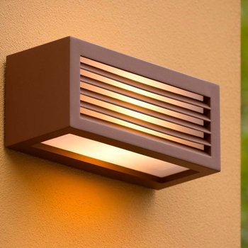Elewacyjna lampa ogrodowa Dimo 27853/01/97 brązowa IP54 outdoor - Lucide