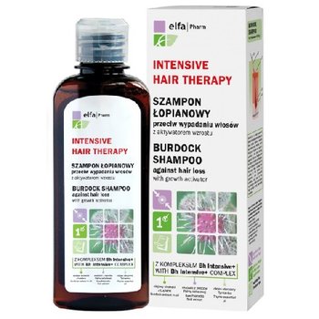 Elfa Pharm, Intensive Hair Therapy, szampon łopianowy przeciw wypadaniu włosów, 200 ml - Elfa Pharm