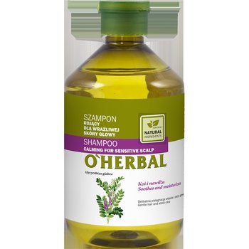 Elfa Pharm, O'Herbal, szampon kojący do wrażliwej skóry głowy Lukrecja, 500ml - Elfa Pharm