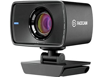 Elgato Facecam — kamera internetowa Full HD 1080p60 do wideokonferencji, gier, transmisji strumieniowej, czujnik Sony, szklany obiektyw o stałej ogniskowej, zoptymalizowana pod kątem oświetlenia - elgato