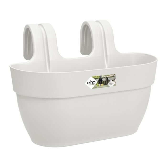 Plant pot Elho Vibia 24,1 x 20,5 x 26,5 cm White main image 1