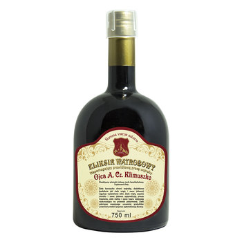 Eliksir Wątrobowy wspomagający prawidłową pracę wątroby, Suplement diety, 750ml - Zioła Ojca Klimuszko