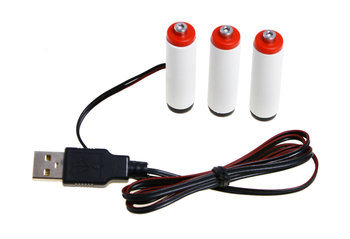Eliminator baterii AA 3R6 USB - MPM