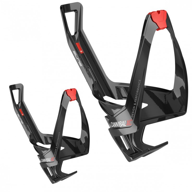 Elite, Koszyk bidonu, Cannibal XC, czarno-czerwony