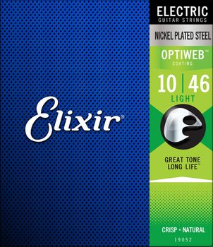 Elixir Optiweb 10-46 - Struny do gitary elektrycznej - Elixir