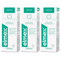 Elmex Sensitive Płyn Do Zębów Wrażliwych 3X400 Ml - Elmex