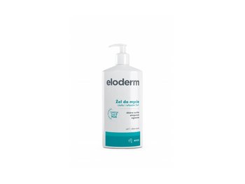 Eloderm. żel do mycia ciała i włosów 2w1, 400 ml - Eloderm
