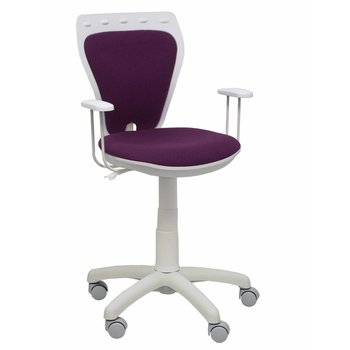 Emaga Krzesło Biurowe Salinas P&C LB760RF Młodzież Biały Fioletowy - Inny producent