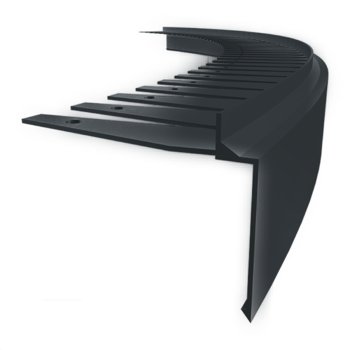 Emaga Profil Aluminiowy Balkonowy Łukowy Priamy Flexi 2,5M Grafit Ral7016 - Emaga