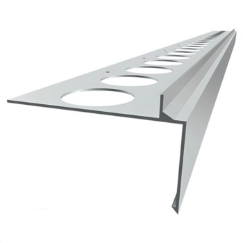 Emaga Profil Aluminiowy Balkonowy Prosty Priamy 2,5M Aluminium - Emaga