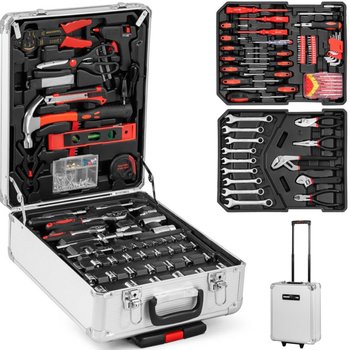 Emaga Zestaw narzędzi ręcznych w walizce na kółkach- 413 elementów - Inny producent