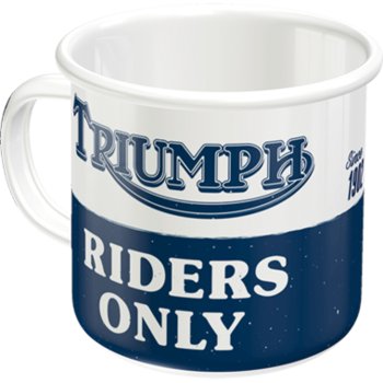 Emaliowany Kubek Triumph Riders - Nostalgic-Art Merchandising Gmb