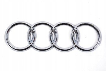 EMBLEMAT na TYŁ AUDI Q3 Q5 Q7 Q8 Q2L A4 A6L SREBRNY POŁYSK 202x71 - Inny producent
