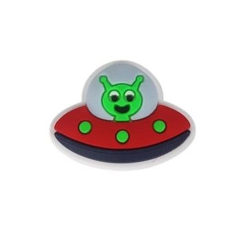 Emblemat Naszywka UFO Statek Przypinka Do Butów Do Crocs Do Klapek 37-59 OS - Inna marka