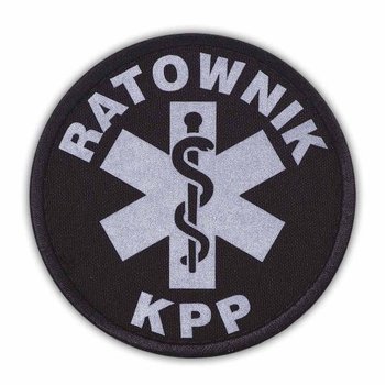 Emblemat Odblaskowy Ratownik Kpp Na Rzepie 8,5 Cm - Polska Firma