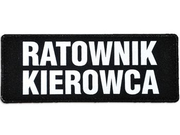 Emblemat Ratownik Kierowca Odblaskowy Na Rzepie 13 X 5 Cm - Polska Firma