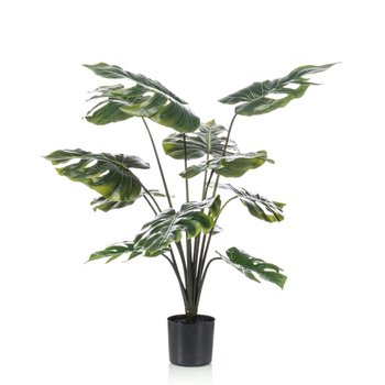 Emerald Sztuczna monstera w doniczce, 98 cm   - Emerald