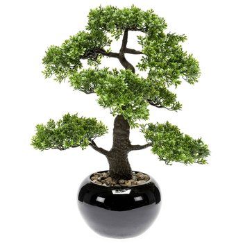 Emerald Sztuczny mini fikus bonsai, zielony, 47 cm, 420006 - Emerald