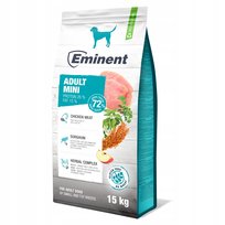 Eminent Adult Mini 26/15 15kg karma dla małych ras psów PREMIUM bez glutenu