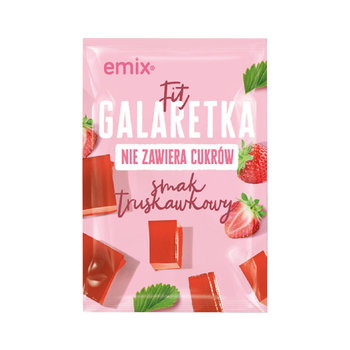 Emix Fit Galaretka bez cukru o smaku truskawkowym 25 g - Inna marka