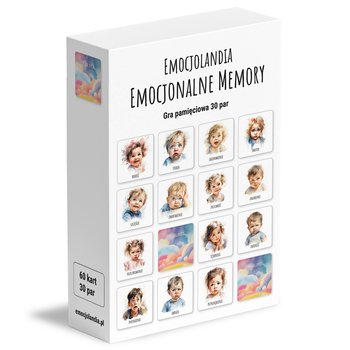 Emocjonalne Memory - gra pamięciowa - 30 par - Emocjolandia