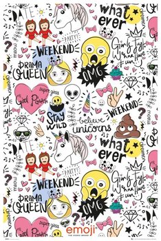 Emoji Emotikony Millennials - plakat 61x91,5 cm - GBeye