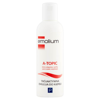 Emolium A-Topic, trójaktywna emulsja do kąpieli, 200 ml - Emolium