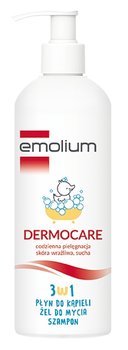 Emolium Dermocare 3W1 Płyn Do Mycia I Kąpieli Dla Skóry Wrażliwej 400 ml - Emolium