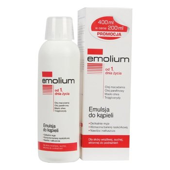 Emolium, Emulsja do kąpieli, 400 ml - Emolium