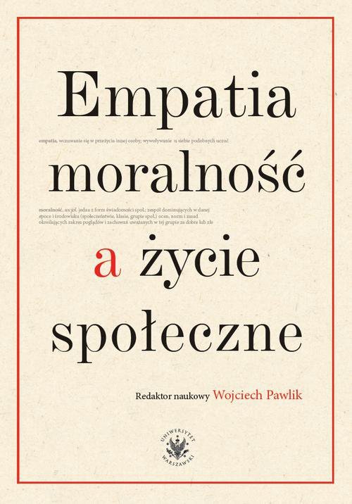 Empatia moralność a życie społeczne - ebook PDF