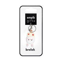 Empik Gifts, Brelok Lody Na Patyk, Biały Empik Gifts