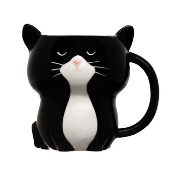 Empik Gifts Kubek czarny Kot 400ml - Empik