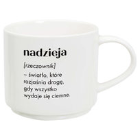 Empik Gifts – Kubek porcelanowy „Nadzieja” 480 ml