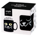 Empik Gifts, Kubek Zmieniający Kolor, Kot, Czarny, 330 ml - Empik