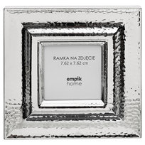Empik Home, Empik Home ramka na zdjęcie, Srebrny, 7,62x7,62 cm