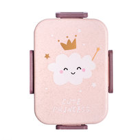 Empik Home Lunchbox Princess, jasnoróżowy