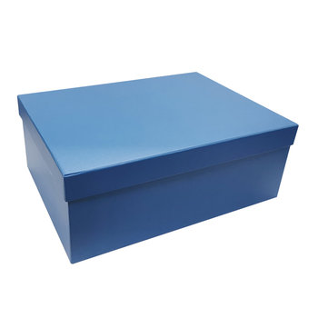 Empik, pudełko prezentowe, niebieskie, rozmiar XL - Empik