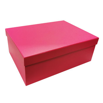 Empik, Pudełko prezentowe, różowe XL - Empik