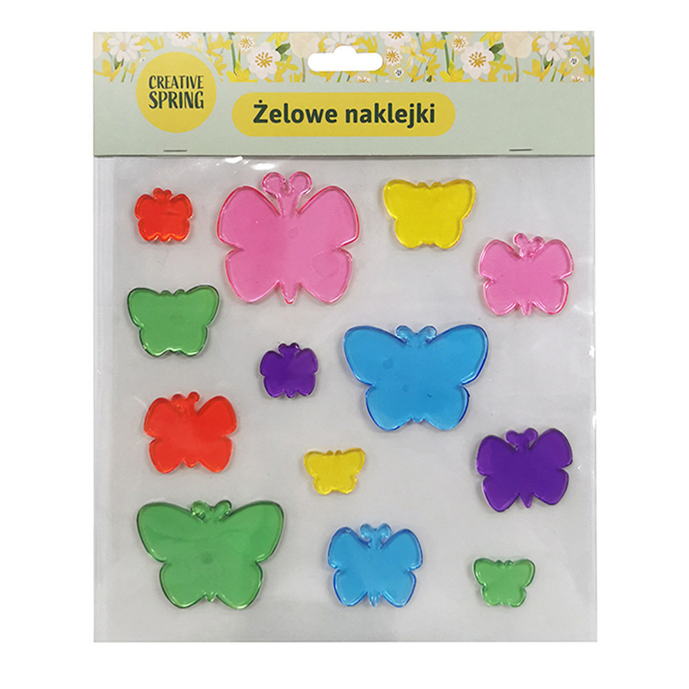 Empik, Żelowe Naklejki Motyle - Creative Spring | Sklep EMPIK.COM