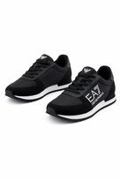 EMPORIO ARMANI EA7 CZARNE SPORTOWE BUTY Z LOGO NA BOKU 37 1I4A Emporio Armani