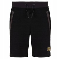 Emporio Armani EA7 Dres Czarne Męskie Spodenki Bawełniane Szorty Logo Emporio Armani EA7 Dres Czarne Męskie Spodenki Bawełniane Szorty Logo r.XXL