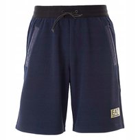 Emporio Armani EA7 Dres Granatowe Męskie Spodenki Bawełniane Szorty Emporio Armani EA7 Dres Granatowe Męskie Spodenki Bawełniane Szorty r.XXL