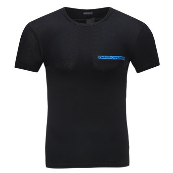 Emporio Armani koszulka męska czarna, rozmiar M - Emporio Armani