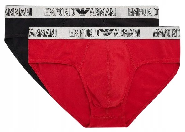 Emporio Armani EMPORIO ARMANI ORYGINALNE SLIPY MĘSKIE 2-PACK XL (BEZ OPAKOWANIA)