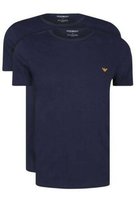 Emporio Armani T-shirt męskie 2 pack granatowy, Rozmiar M