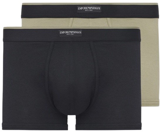 Emporio Armani EMPORIO ARMANI UNDERWEAR ORYGINALNE BOKSERKI MĘSKIE 2-PACK BOX XXL