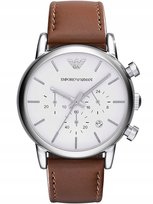 Emporio Armani zegarek męski AR1846 Skórzany pasek *IDEALNY PREZENT * Emporio Armani