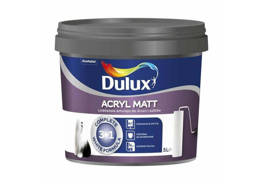 Emulsja Acryl Matt 5L Dulux - Dulux | Sklep EMPIK.COM